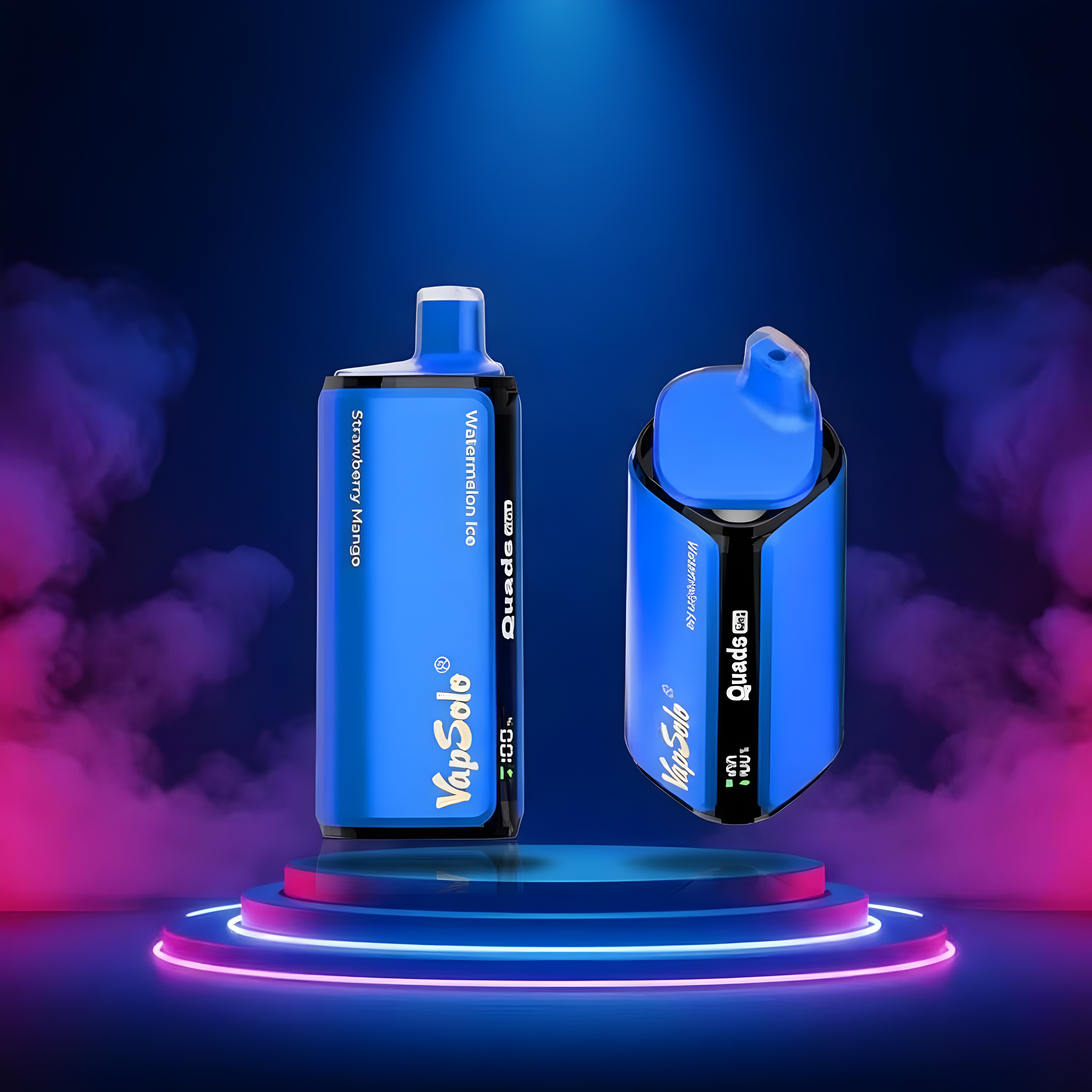 VapeSolo Quads 80000 caladas - los mejores vapers desechables con nicotina en España