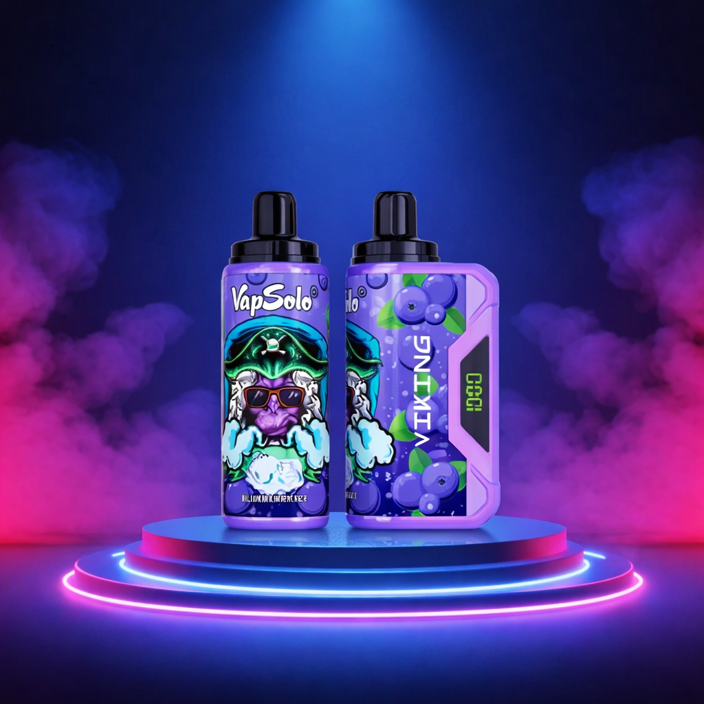 VapeSolo Viking 12000 caladas - sabores vaper intensos en vaper desechable