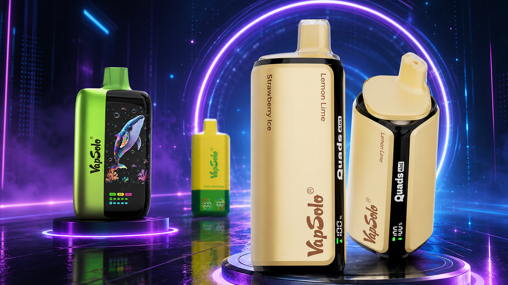 Vaper desechable VapSolo 80K puff con muchas caladas