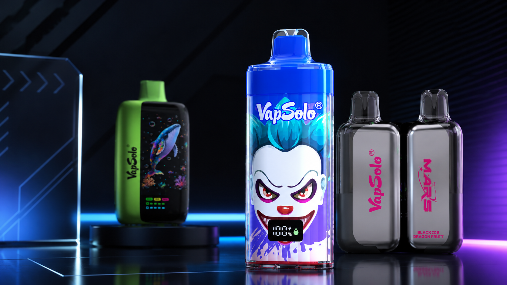 Vaper desechable con nicotina VapSolo para adultos